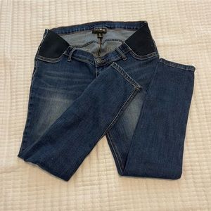Indigo blue maternity jeans size M